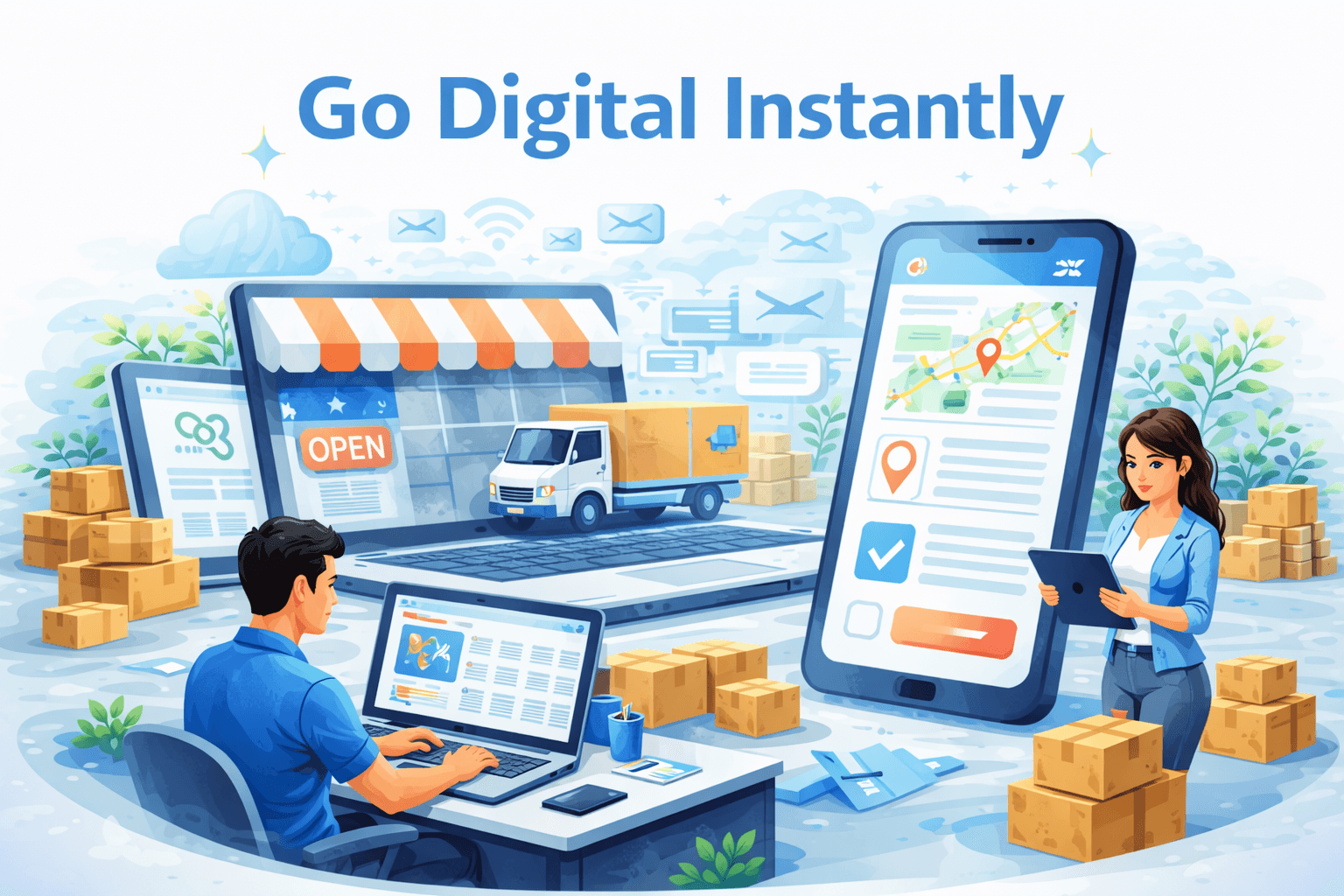 Go Digital Instantly