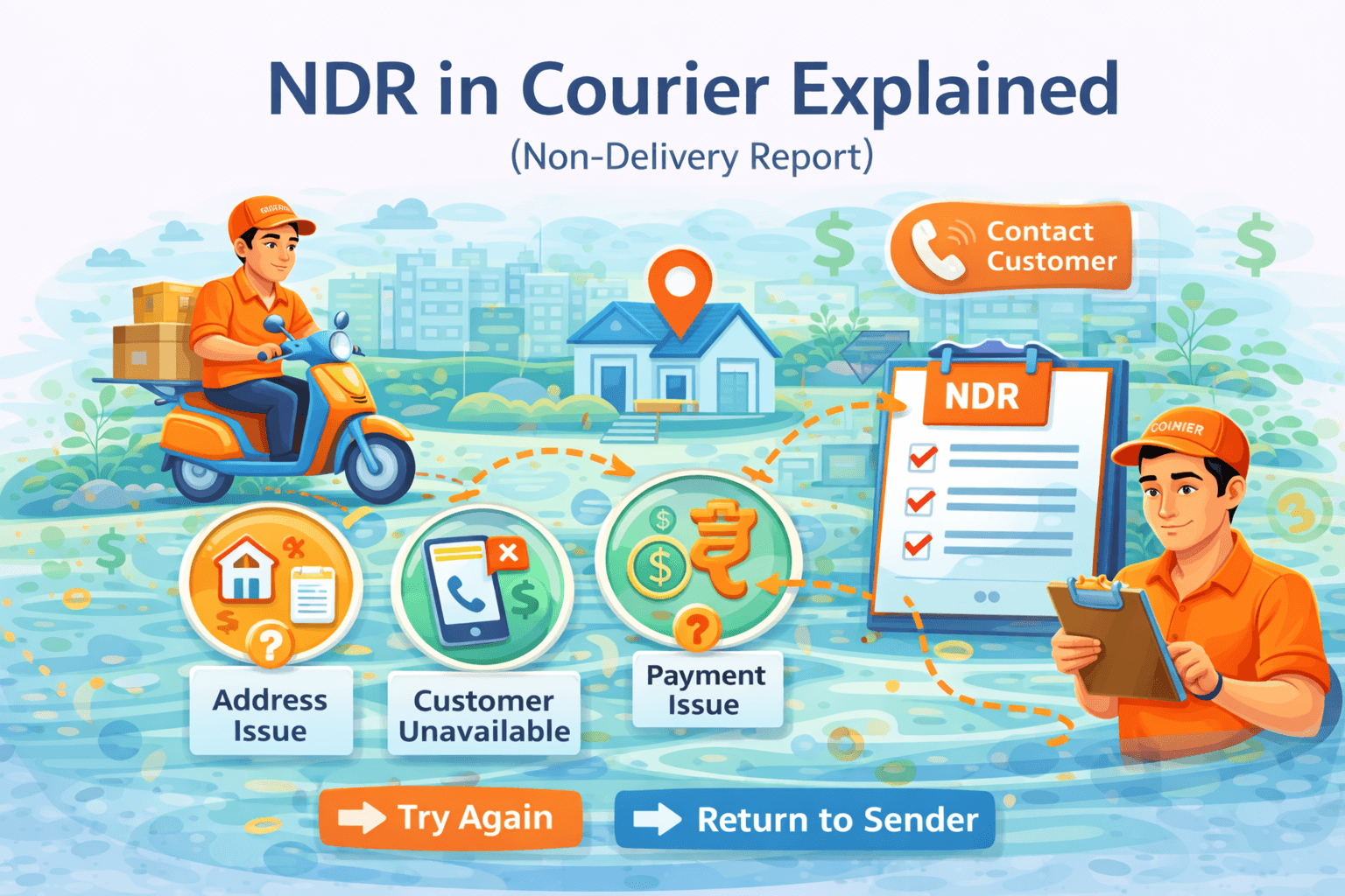 What is NDR in Courier & How to Fix It